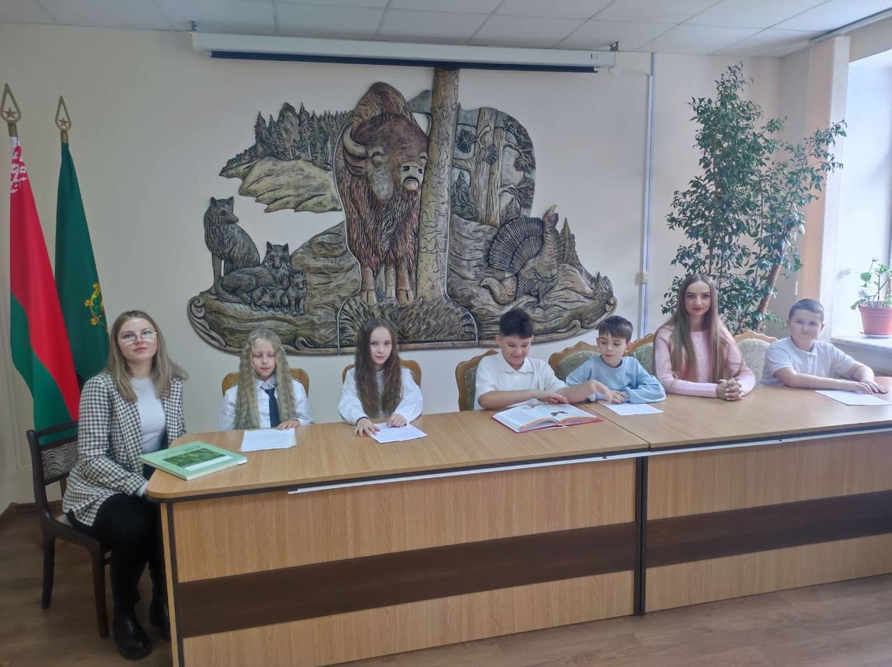 Будущие исследователи в гостях у Волковысского лесхоза!