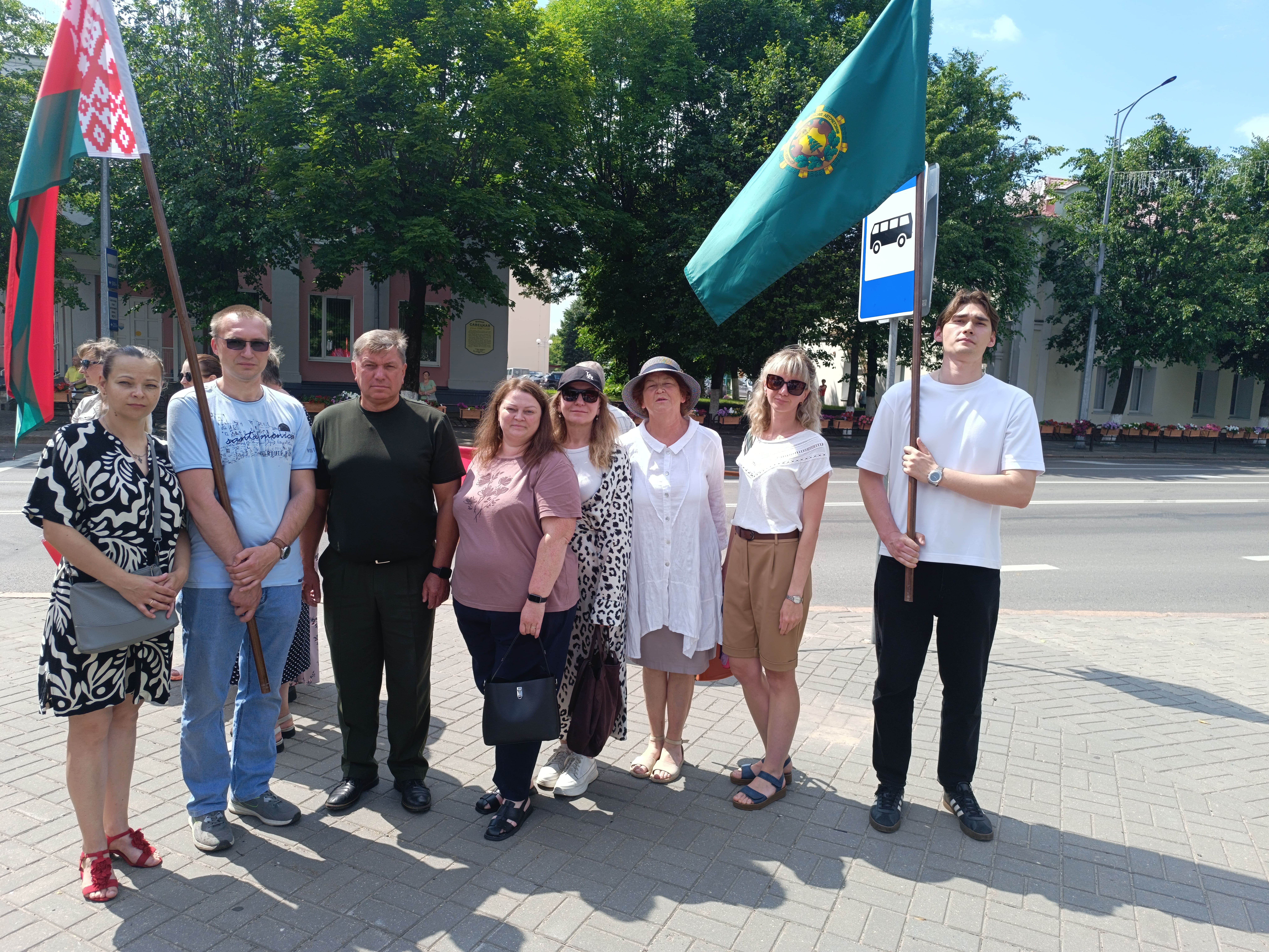 В митинге-реквиеме, посвященному 85-й годовщине начала Великой Отечественной войны приняли участие сотрудники Сморгонского опытного лесхоза