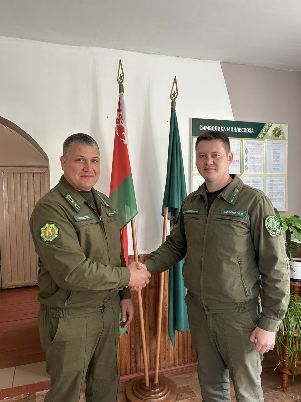 Новое назначение в Вишневском лесничестве! 