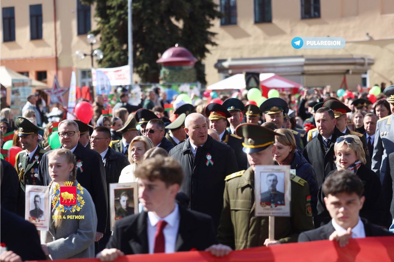 Более 25 тысяч участников! Торжественное шествие, посвященное 80-й годовщине Победы, прошло в Гродно
