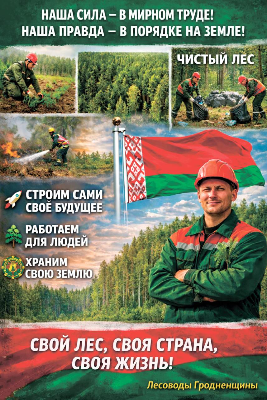 Наша сила - в мирном труде. 