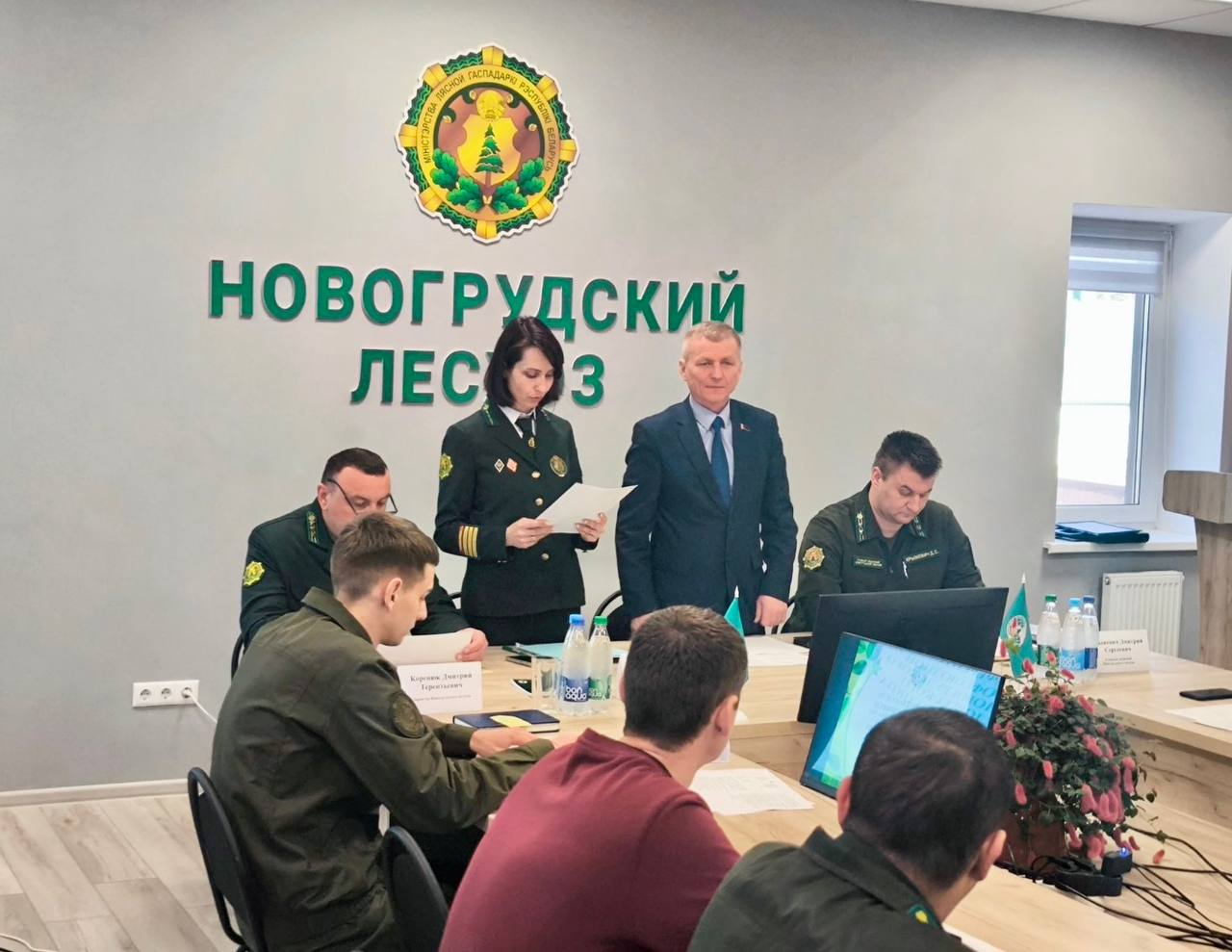 В Новогрудском лесхозе состоялась профсоюзная конференция
