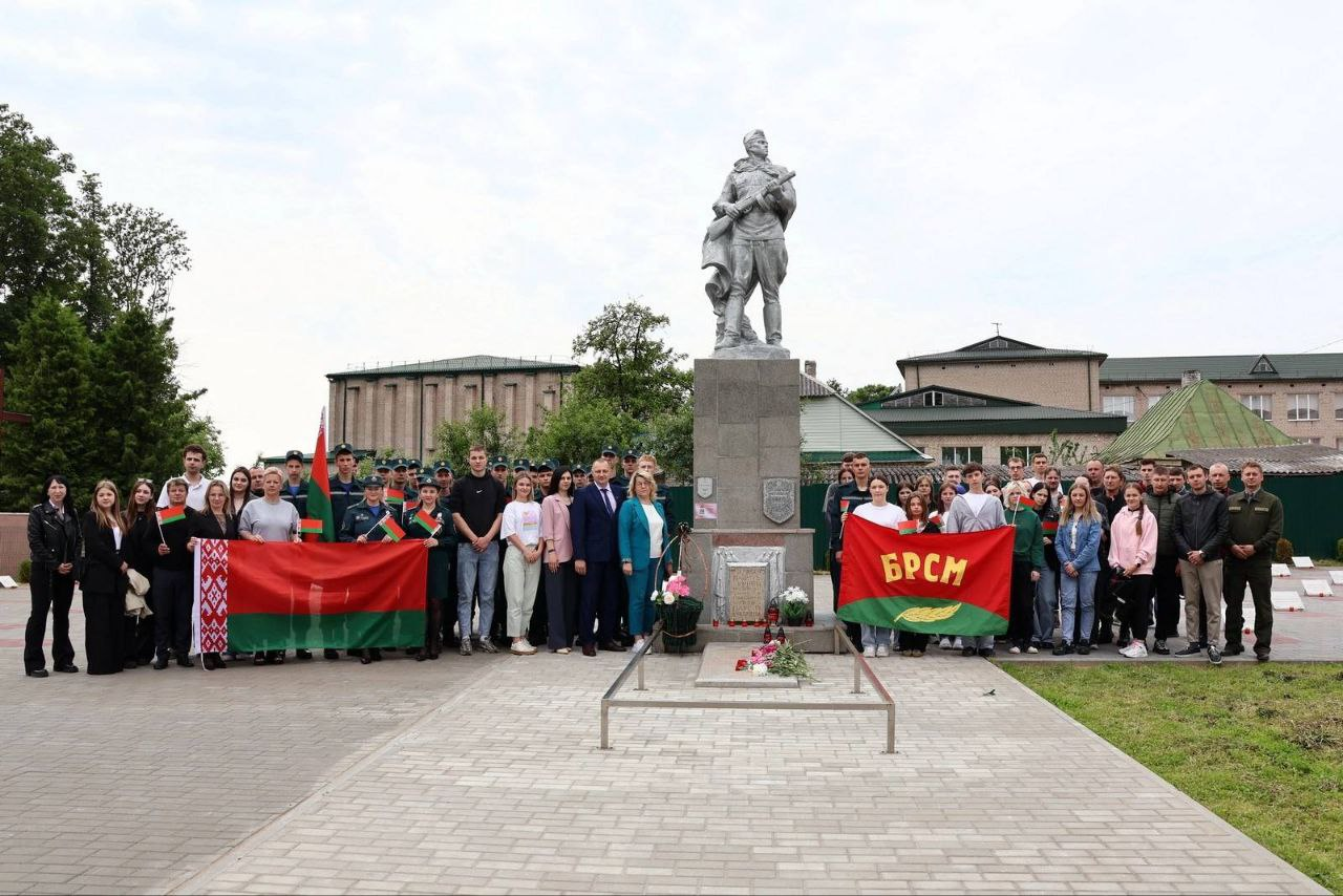 Автомотопробег «Сберечь ПАМЯТЬ! Сохранить МИР!» прошел с участием представителей Новогрудского лесхоза
