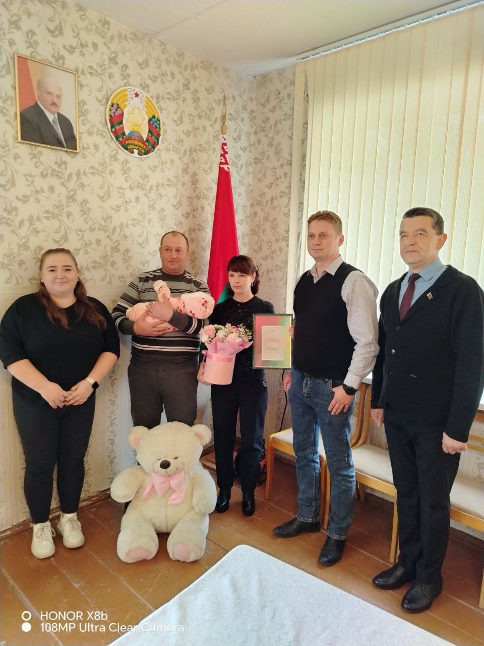 В многодетной семье мастера леса Свитязянского лесничества Дмитрия Чиркуна прибавление!