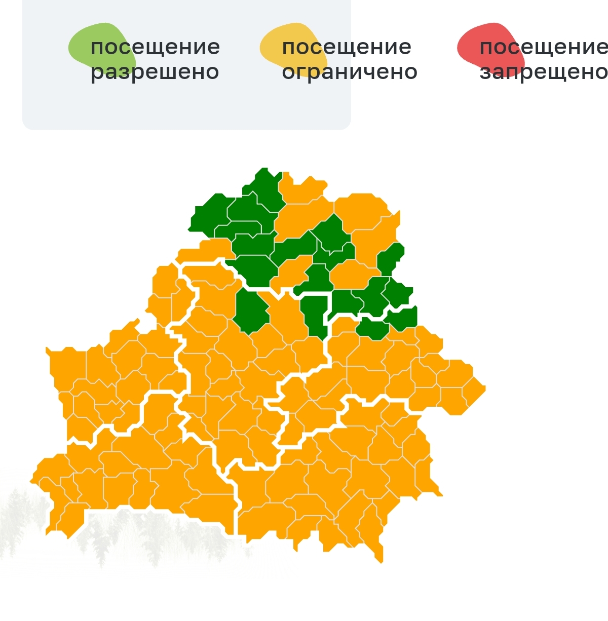 Ограничение на посещение лесов 29.04.2024