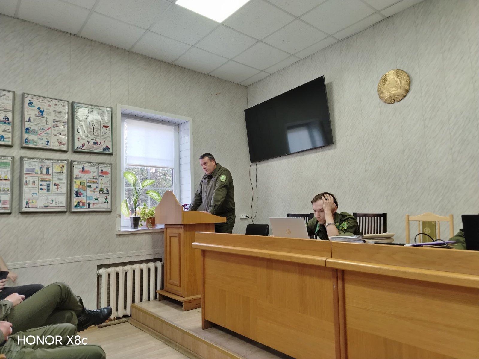 19 августа 2025 года в Сморгонском опытном лесхозе проведён семинар по охране труда