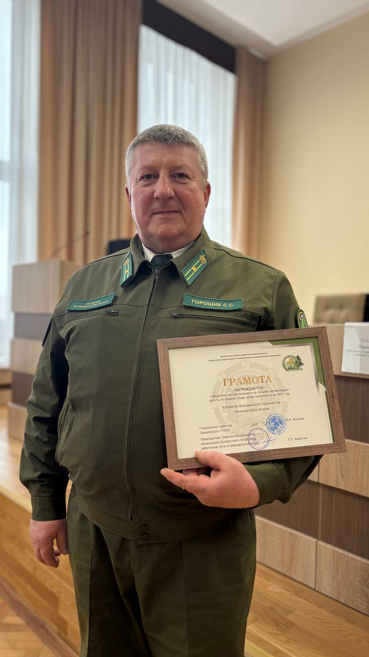 Лучшее лесничество по охране труда!