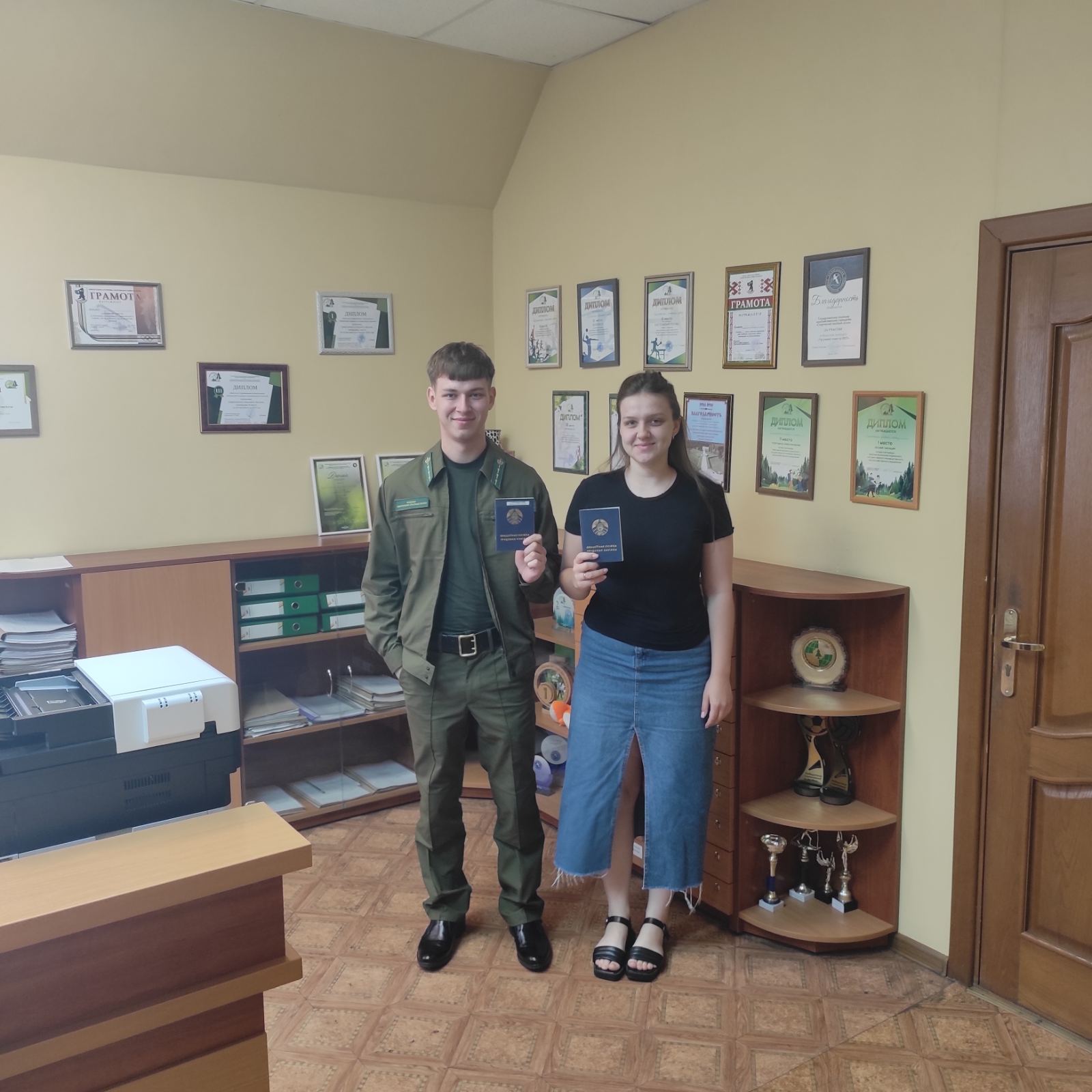 Молодые специалисты пополняют ряды Сморгонского опытного лесхоза!