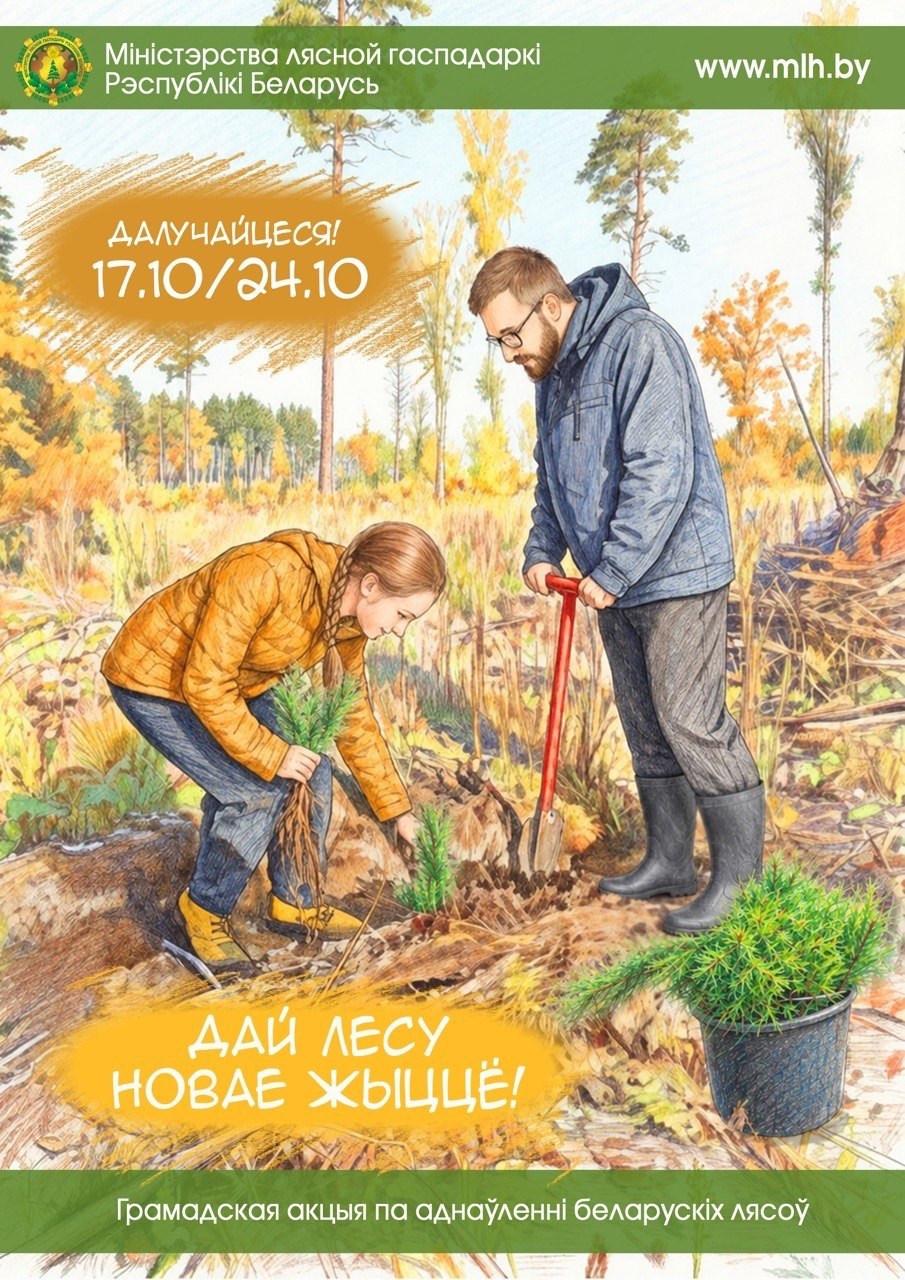 Слонимский лесхоз приглашает принять участие в акции  