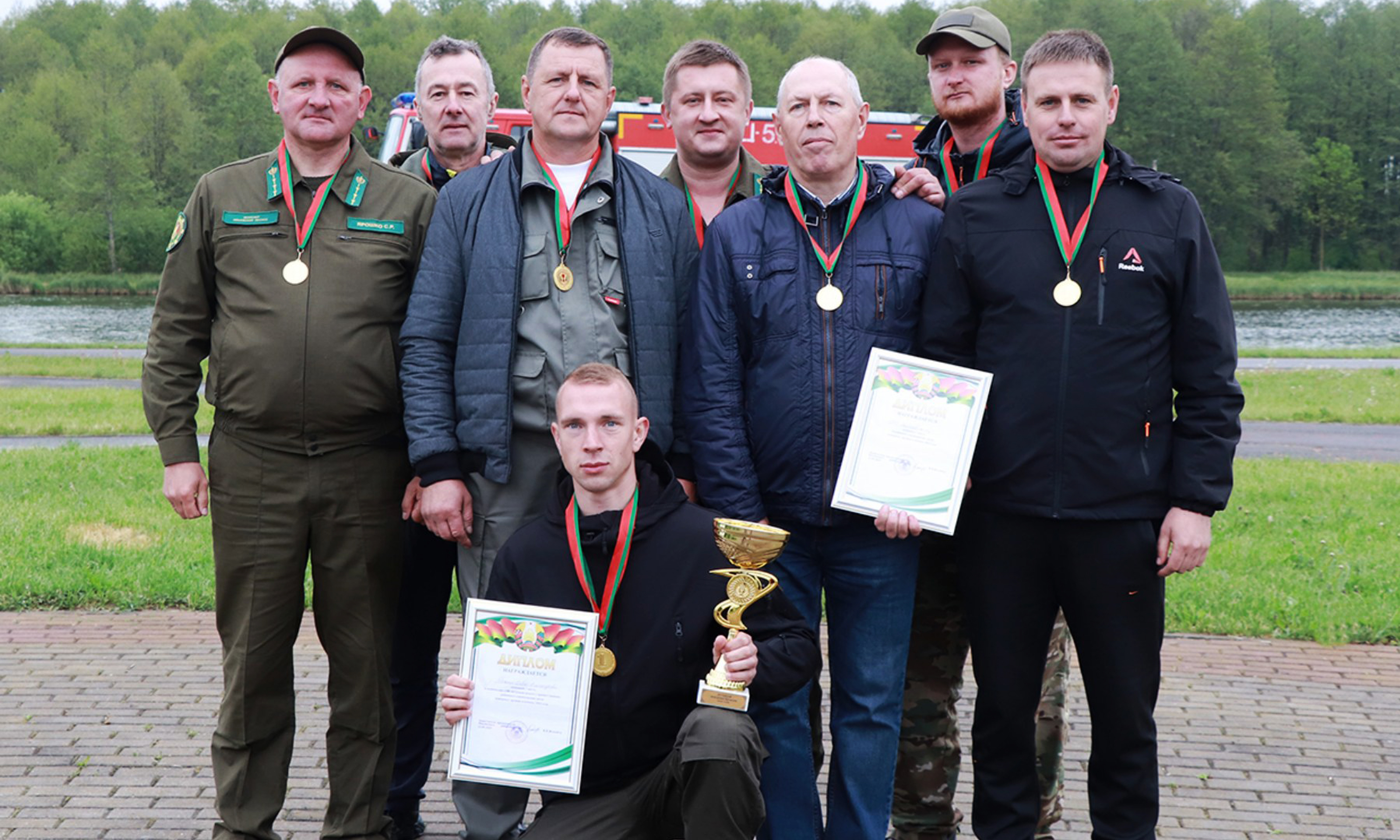 Победители в районных соревнованиях 